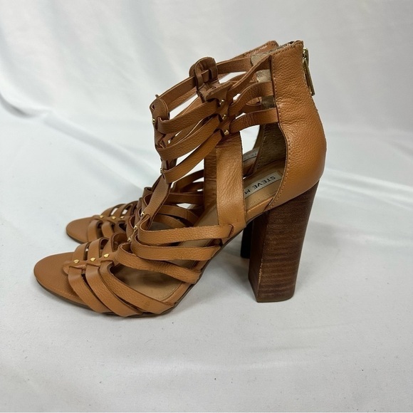 STEVE Madden Tan Heels in Size 7.5M - Picture 2 of 6